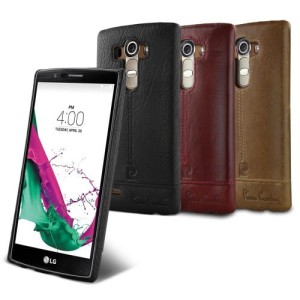 Skórzane Etui Plecki PIERRE CARDIN LG G4