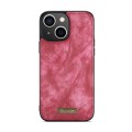 CASEME Pokrowiec Etui Portfel do iPhone 14 czerwony