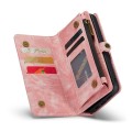 CASEME Pokrowiec Etui Portfel do iPhone 14 różowy