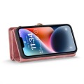 CASEME Pokrowiec Etui Portfel do iPhone 14 różowy