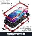 R-JUST Pancerne Etui Antywstrząsowe do iPhone 14 Pro Max czerwone