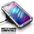 R-JUST Pancerne Etui Antywstrząsowe do iPhone 14 Pro Max srebrne