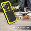 R-JUST Pancerne Etui Antywstrząsowe do iPhone 14 Pro żółte