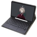 Czarne Etui Bezprzewodowa Klawiatura TouchPad Samsung Galaxy Tab S6 Lite