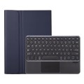 Granatowe Etui Bezprzewodowa Klawiatura TouchPad Samsung Galaxy Tab S6 Lite
