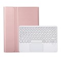 Różowe Etui Bezprzewodowa Klawiatura TouchPad Samsung Galaxy Tab S6 Lite
