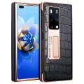 Qialino Etui Skórzany Pokrowiec do Huawei Mate X2 czarny