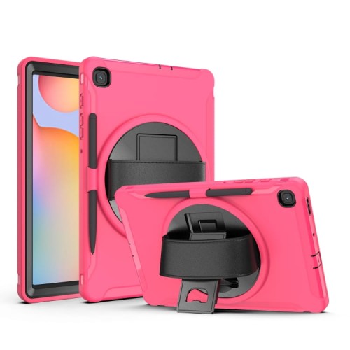 Pancerne Etui z Uchwytem do Samsung Galaxy Tab S6 Lite różowe