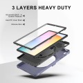 Pancerne Etui z Uchwytem do Samsung Galaxy Tab S6 Lite granatowe