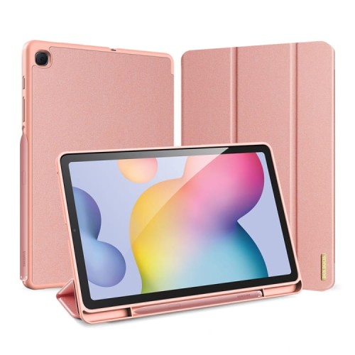 Etui Smart Cover DUX DUCIS Domo do Samsung Galaxy Tab S6 Lite różowe