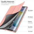 Etui Smart Cover DUX DUCIS Domo do Samsung Galaxy Tab S6 Lite różowe