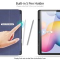 Etui Smart Cover DUX DUCIS Domo do Samsung Galaxy Tab S6 Lite granatowe