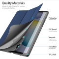 Etui Smart Cover DUX DUCIS Domo do Samsung Galaxy Tab S6 Lite granatowe