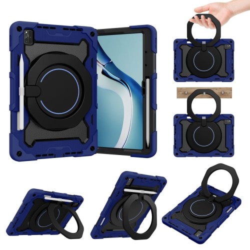 Granatowe Pancerne Etui Shockproof do Huawei MatePad 12.6 2021