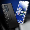 Qialino Etui Skórzany Pokrowiec Smart Cover Huawei Mate X2 czarny