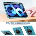 Niebieskie Pancerne Etui z Uchwytem, Paskiem do iPad Air 10.9 2022/2020
