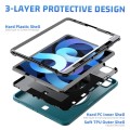 Niebieskie Pancerne Etui z Uchwytem, Paskiem do iPad Air 10.9 2022/2020