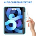 Niebieskie Pancerne Etui z Uchwytem, Paskiem do iPad Air 10.9 2022/2020