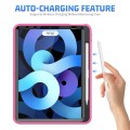Różowe Pancerne Etui z Uchwytem, Paskiem do iPad Air 10.9 2022/2020