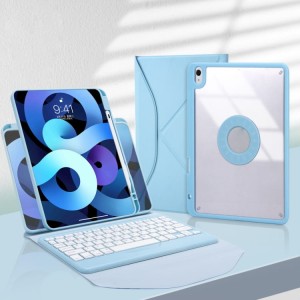 Niebieskie Etui Obudowa Klawiatura do iPad Pro 11 2021/2020/2018