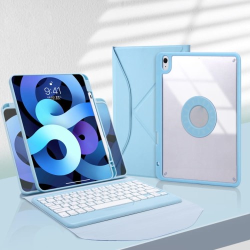 Niebieskie Etui Obudowa Klawiatura do iPad Pro 11 2021/2020/2018