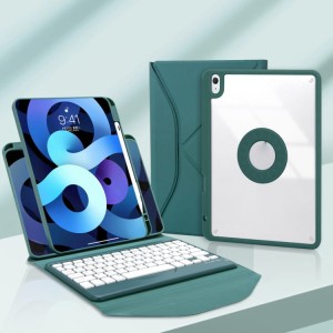 Zielone Etui Obudowa Klawiatura do iPad Pro 11 2021/2020/2018