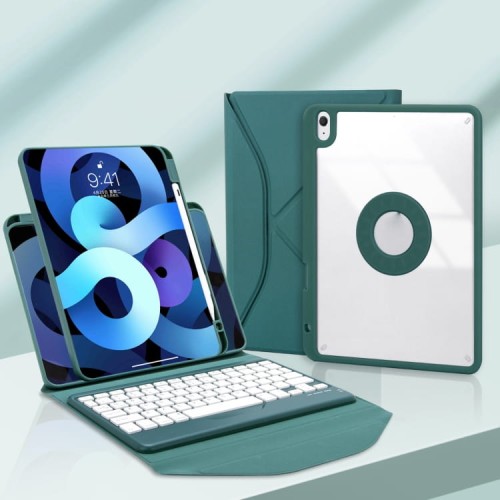 Zielone Etui Obudowa Klawiatura do iPad Pro 11 2021/2020/2018