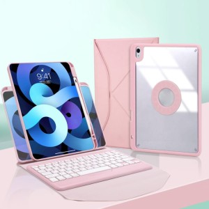 Różowe Etui Obudowa Klawiatura do iPad Pro 11 2021/2020/2018