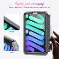 Szare Pancerne Etui z Uchwytem, Paskiem do iPad Mini 6
