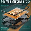 Czarne Pancerne Etui z Uchwytem, Paskiem do iPad Mini 5/4