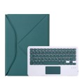 Zielone Etui Klawiatura TouchPad do iPad Pro 11 2022/2021/2020