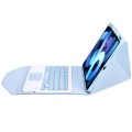 Niebieskie Etui Klawiatura TouchPad do iPad Pro 11 2022/2021/2020