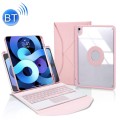 Różowe Etui Klawiatura TouchPad do iPad Air 10.9 2022/2020