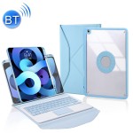 Niebieskie Etui Klawiatura TouchPad do iPad 10.2 2021/2020/2019