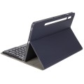 Granatowe Etui Klawiatura do Samsung Galaxy Tab S8 11 cali