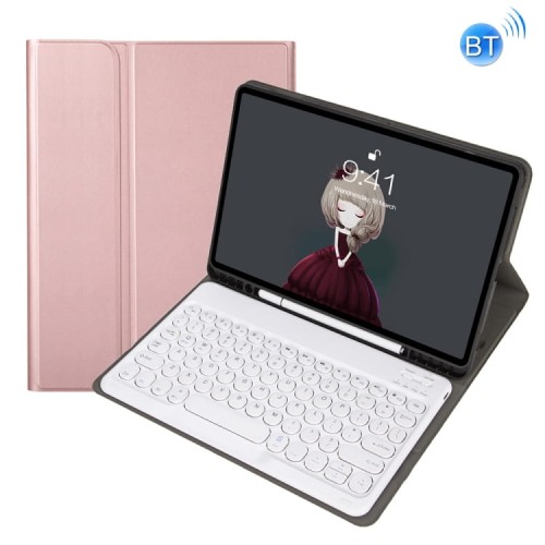 Różowe Etui Klawiatura do Samsung Galaxy Tab S8 11 cali
