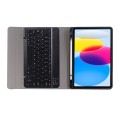 Czarne Etui Bezprzewodowa Klawiatura do iPad 10 2022 10.9 cala