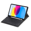 Granatowe Etui Bezprzewodowa Klawiatura do iPad 10 2022 10.9 cala