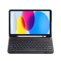 Granatowe Etui Bezprzewodowa Klawiatura do iPad 10 2022 10.9 cala