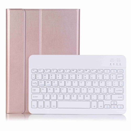 Różowe Etui Bezprzewodowa Klawiatura do iPad 10 2022 10.9 cala