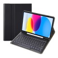Czarne Etui Bezprzewodowa Klawiatura do iPad 10 2022 10.9 cala