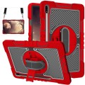 Shockproof Pancerne Etui Obudowa do Samsung Galaxy Tab S8 Plus czerwone