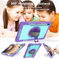 Shockproof Pancerne Etui Obudowa do Samsung Galaxy Tab S8 Plus fioletowe