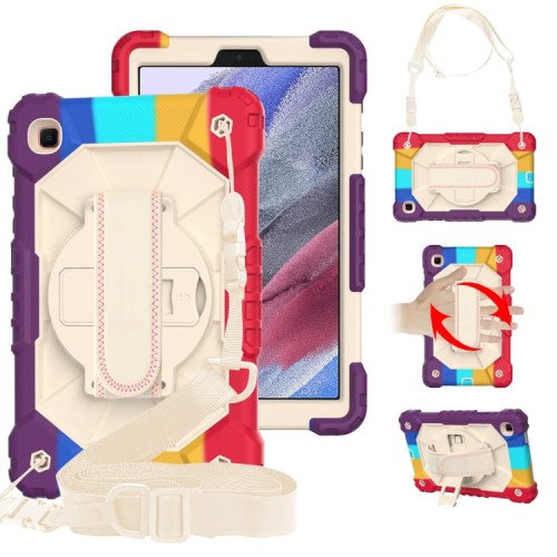 Shockproof Pancerne Etui z Paskiem i Uchwytem do Samsung Galaxy Tab A7 Lite