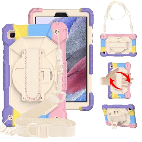 Shockproof Pancerne Etui z Paskiem i Uchwytem do Samsung Galaxy Tab A7 Lite
