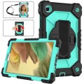 Pancerne etui, obudowa do Samsung Galaxy Tab A7 Lite 8.7 T220 T225 czarno-zielone