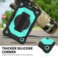 Pancerne etui, obudowa do Samsung Galaxy Tab A7 Lite 8.7 T220 T225 czarno-zielone