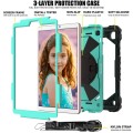 Pancerne etui, obudowa do Samsung Galaxy Tab A7 Lite 8.7 T220 T225 czarno-zielone