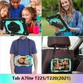 Pancerne etui, obudowa do Samsung Galaxy Tab A7 Lite 8.7 T220 T225 czarno-zielone