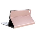 Różowe Etui Podświetlana Klawiatura Samsung Galaxy Tab A7 Lite 8.7 T220/T225